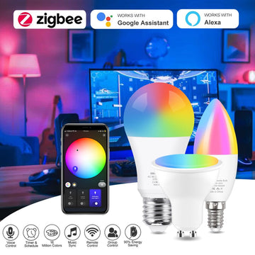 Zigbee Led Light Smart Lamp RGB+WW+CW