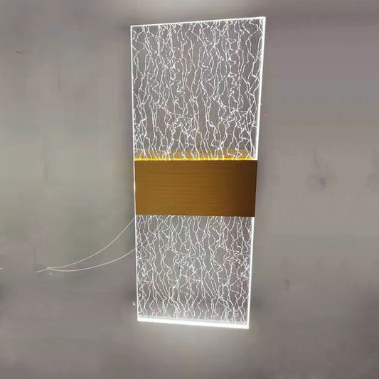 Gold Acrylic Led Wall Lamp