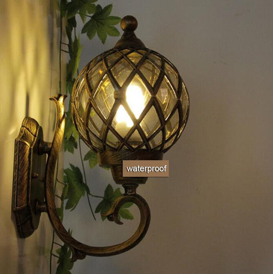 Aplique Exterior Vintage Wall Lamp