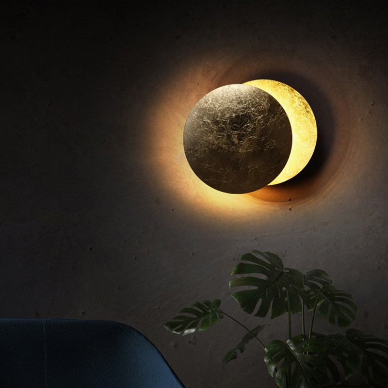 Modern Corridor Round Wall Lamp