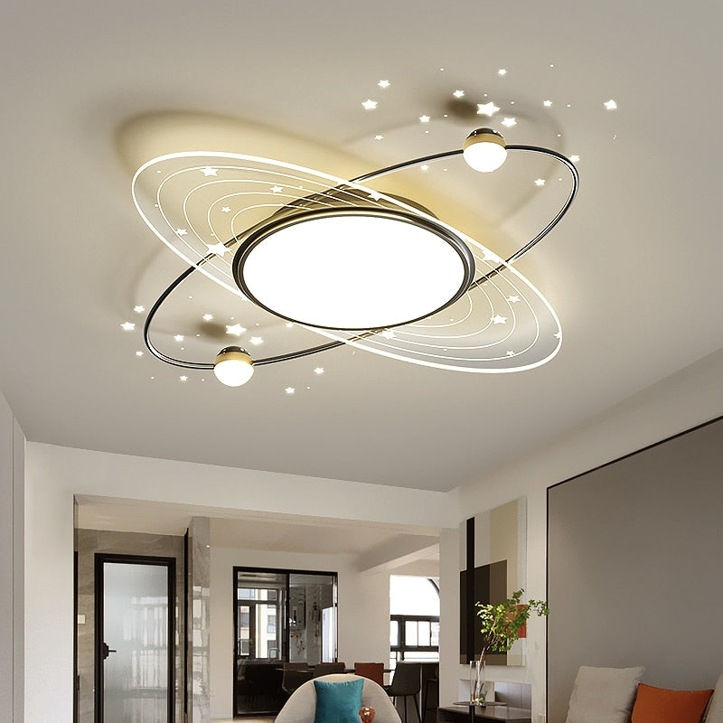 LED Iron Modern Chandelier Light