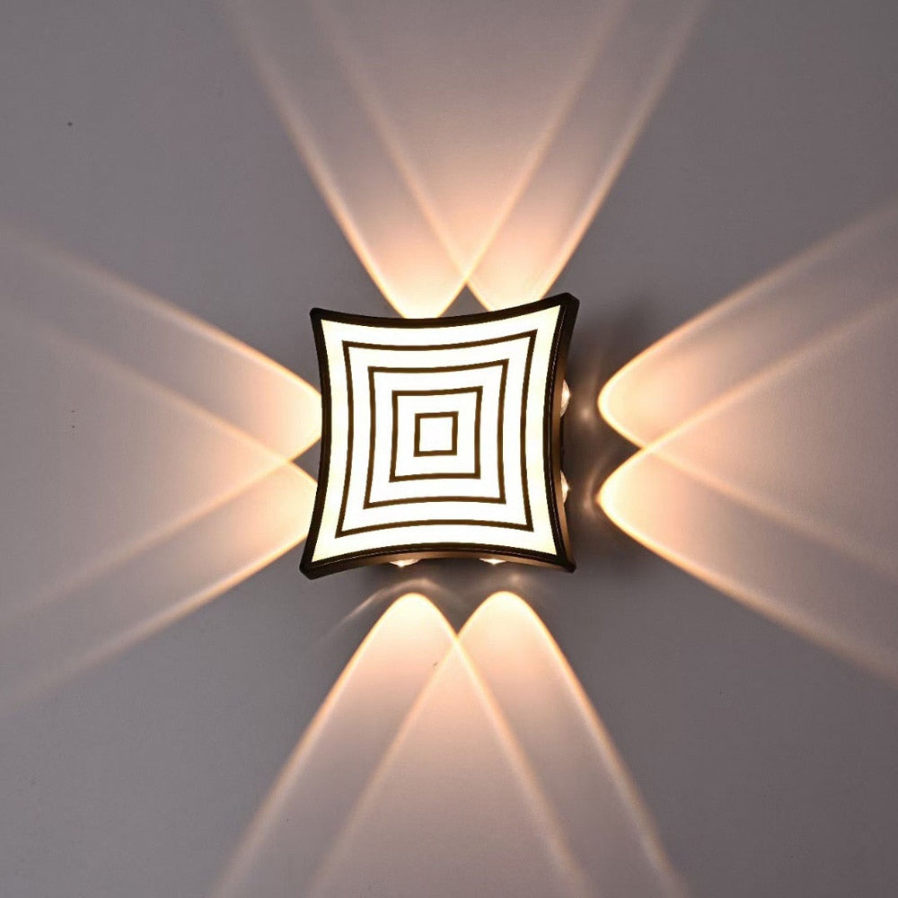 LED Wall for Yard Waterproof Porch Lamp